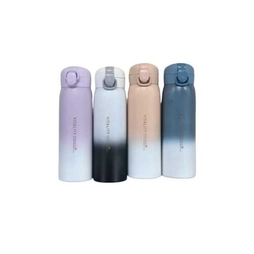 NS1375BKWT2.jpg Gradient Thermos Bottle (Random Colour)