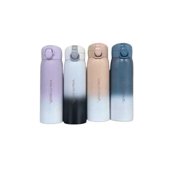 NS1375BKWT2.jpg Gradient Thermos Bottle (Random Colour)
